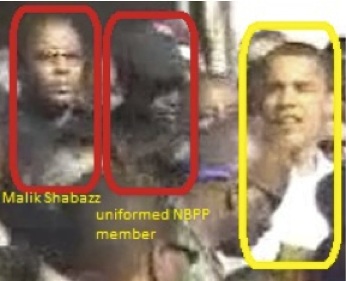obama marching with NBPP;