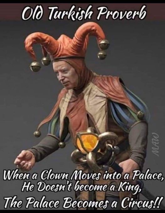 When a clown moves into a palace, he doesn't become king, the palace becomes a circus.