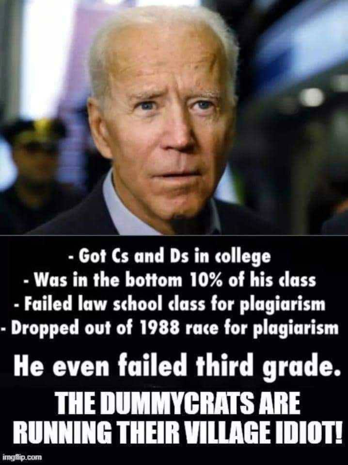 Biden's miserable school record, bottom 10% of his class