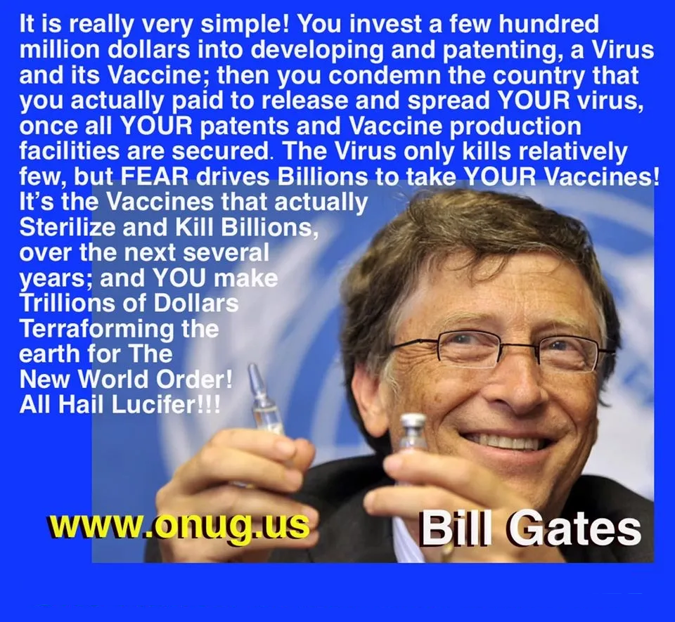 Invest a couple hundred million in a virus and a vaccine 